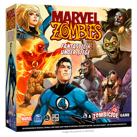 MARVEL ZOMBIES ERW. FANTASTIC 4 UNDER SIEGE (A ZOMBICIDE GAM