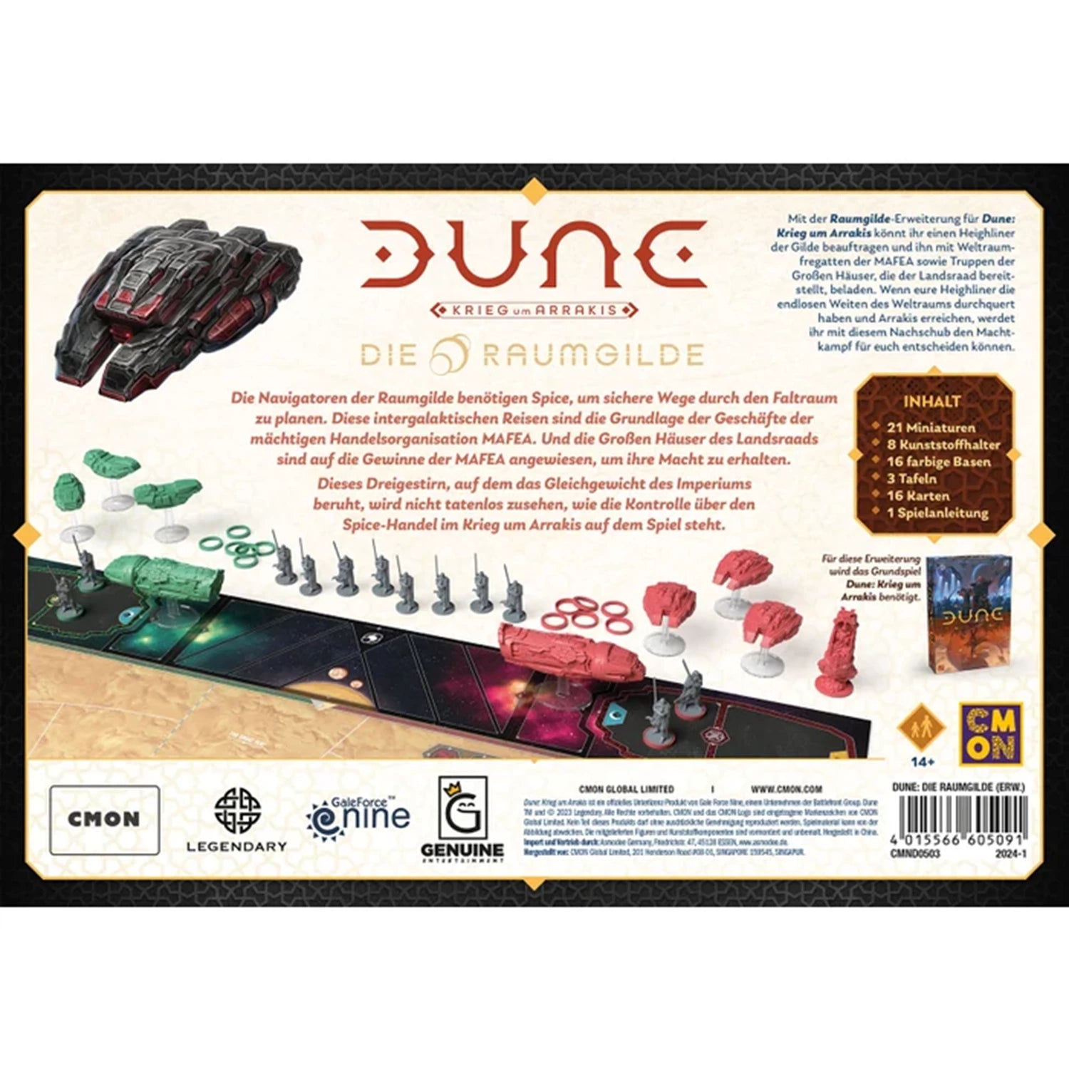 DUNE KRIEG UM ARRAKIS - DIE RAUMGILDE (DE)