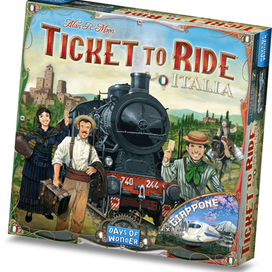 TICKET TO RIDE ITALIA + GIAPPONE (IT)