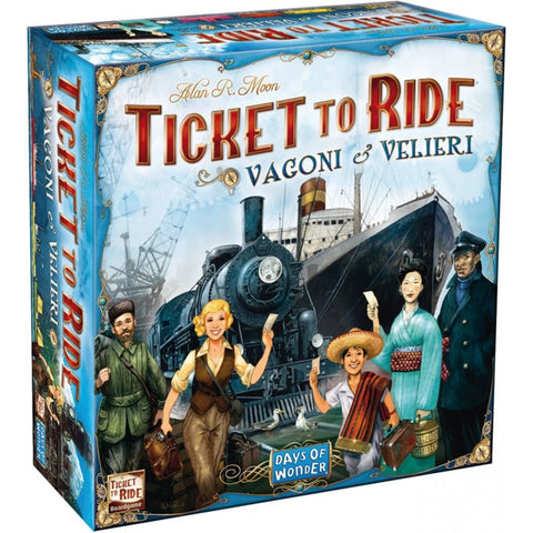 TICKET TO RIDE VAGONI & VELIERI (IT)