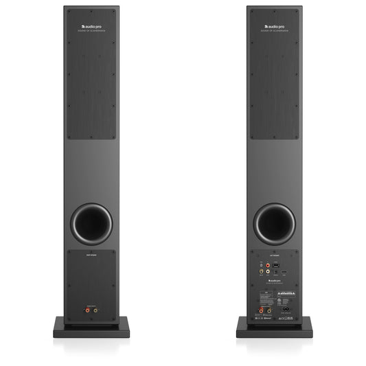 AUDIO PRO Speaker A38 15250 Black, 1 pair