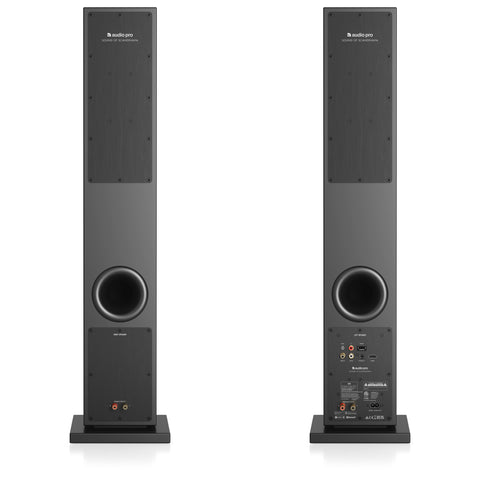 AUDIO PRO Speaker A38 15250 Black, 1 pair