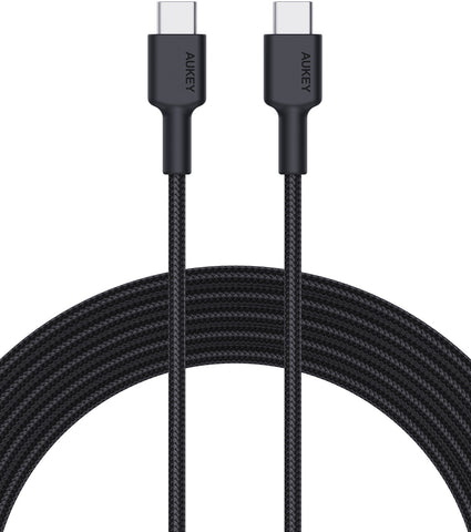 AUKEY USB-C-to-C Cable CB-CD37A 5 Pack,1x 2m,3x1m,1x0.5m