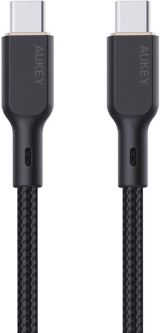 AUKEY Cable USB-C-to-C Kevlar Core CB-KCC101 Nylon Braided,1.0m,100W,Bl.