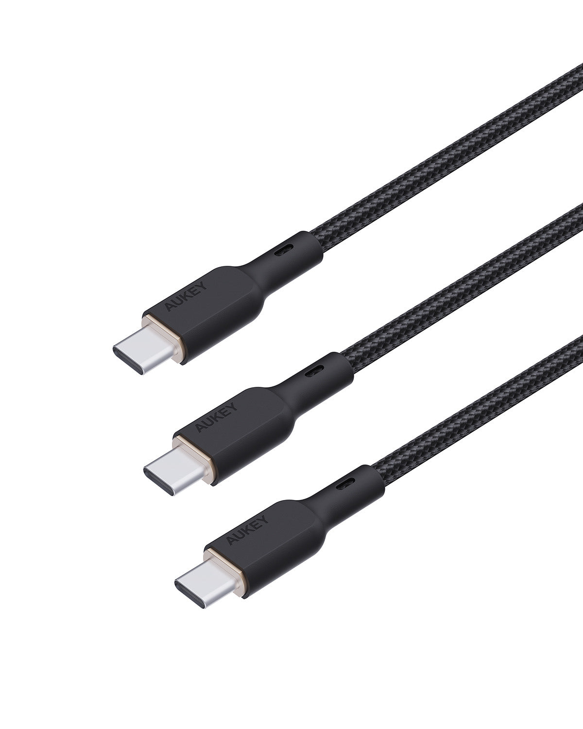 AUKEY USB-C-to-C Cable 100W CB-KCC101A 3 Pack, 3x 1m