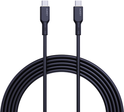 AUKEY Cable USB-C-to-C CB-SCC241 Silicone,1.0m,240W,Black