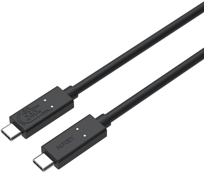 AUKEY Hyper Link Cable C to C USB4 CB-TCC241 Gen2, 0.8m, 240W