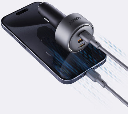 AUKEY Pathfinder PD Car Charger CC-P4 165W 3-Port
