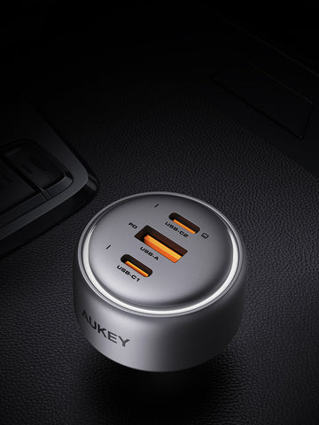 AUKEY Pathfinder PD Car Charger CC-P4 165W 3-Port