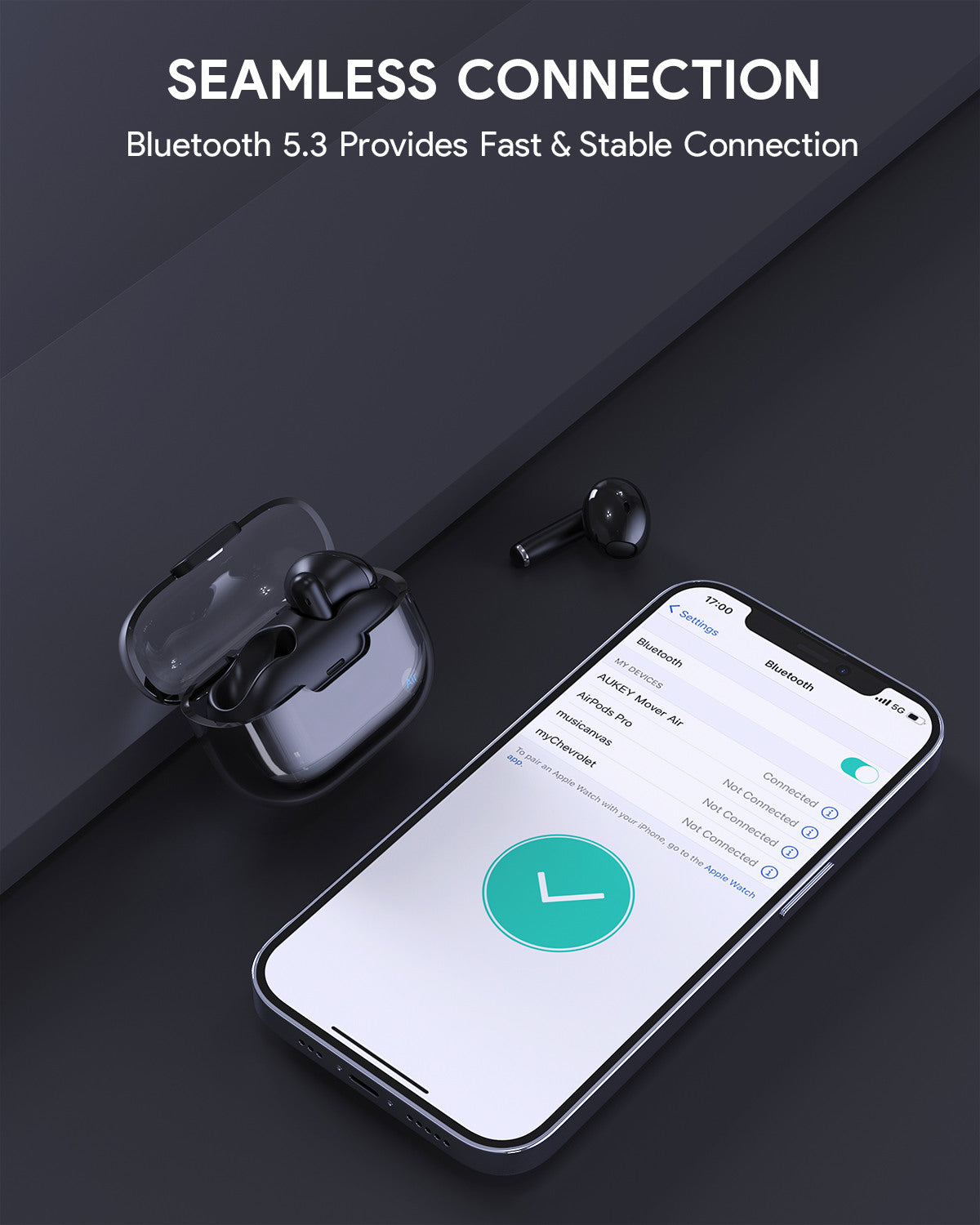 AUKEY Portable True Wirel. Earbuds EP-M2 Black