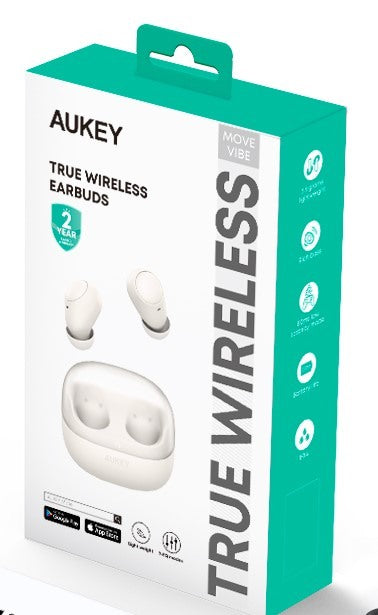 AUKEY Move Vibe Series EP-M3A WH TWS, White