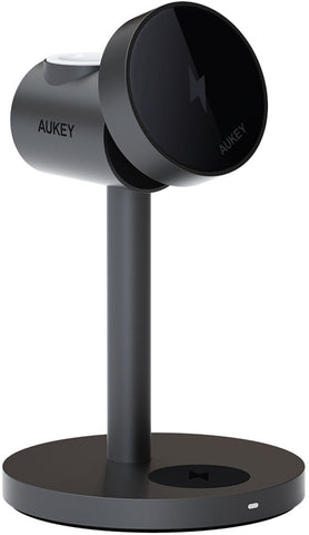 AUKEY MagFusion 3-IN-1 Fastcharger LC-MC311 Wireless Charger 15W