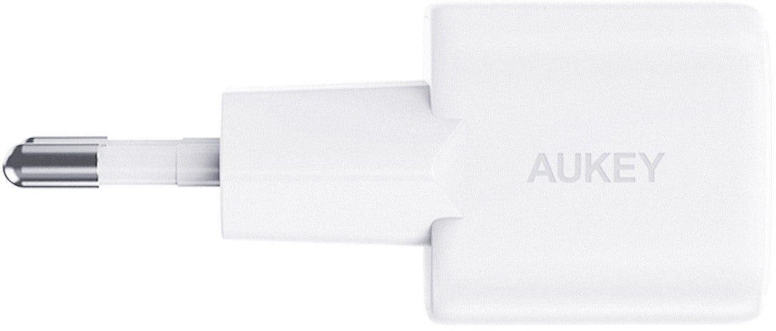 AUKEY Minima 30W GaN USB-C PA-B1L WH Wall Charger, White