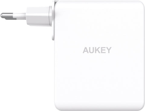 AUKEY OmniaMix II 140W GaN PD PA-B7O WH 3-Port, Wall charger White