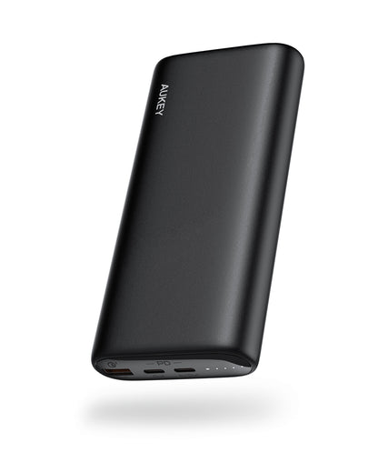 AUKEY Sprint Go 20000mAh Powerb. PB-Y37 black, 65W 2xUSB-C,1x USB-A