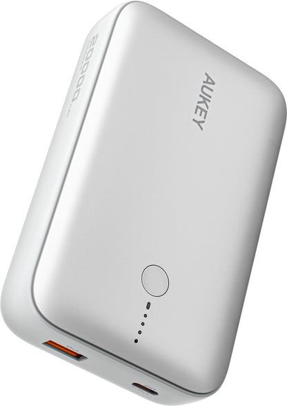 AUKEY Spark Mini 20000, 20W, PD,QC PB-Y57 Powerbank,White,USB-C,USB-A