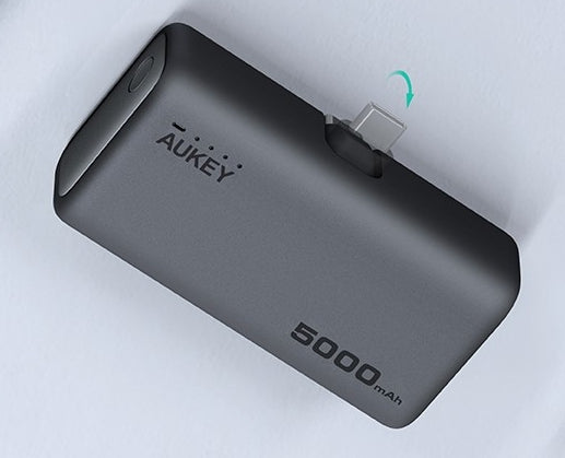 AUKEY Spark Pocket 5000mAh PB PB-Y59 20W PD, Grey