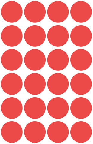 AVERY ZWECKFORM Markierungspunkte rot 3004 96 Stück 18mm