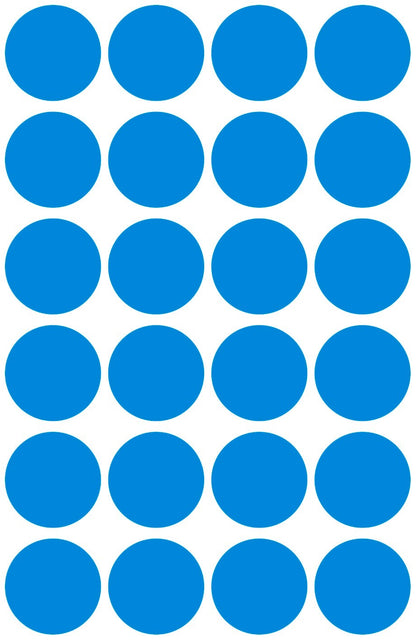 AVERY ZWECKFORM Markierungspunkte blau 3005 96 Stück 18mm