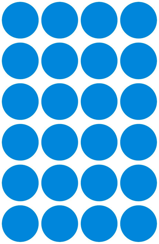 AVERY ZWECKFORM Markierungspunkte blau 3005 96 Stück 18mm