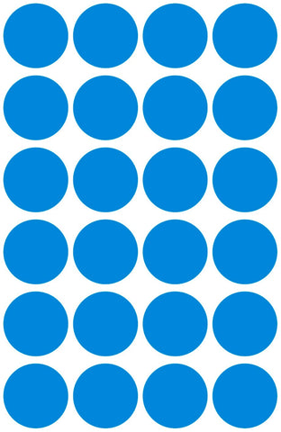 AVERY ZWECKFORM Markierungspunkte blau 3005 96 Stück 18mm
