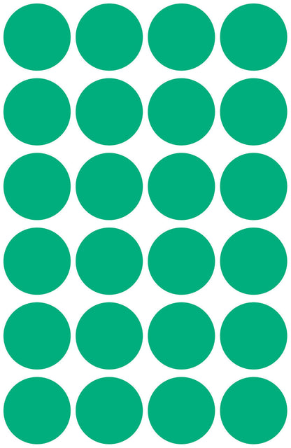 AVERY ZWECKFORM Markierungspunkte grün 3006 96 Stück 18mm