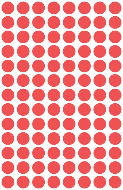 AVERY ZWECKFORM Markierungspunkte rot 3010 8mm 416 Stück