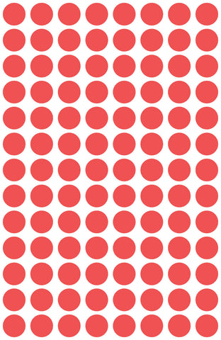 AVERY ZWECKFORM Markierungspunkte rot 3010 8mm 416 Stück