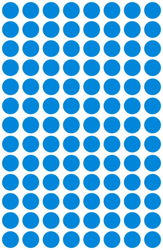 AVERY ZWECKFORM Markierungspunkte blau 3011 8mm 416 Stück