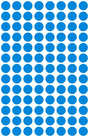 AVERY ZWECKFORM Markierungspunkte blau 3011 8mm 416 Stück