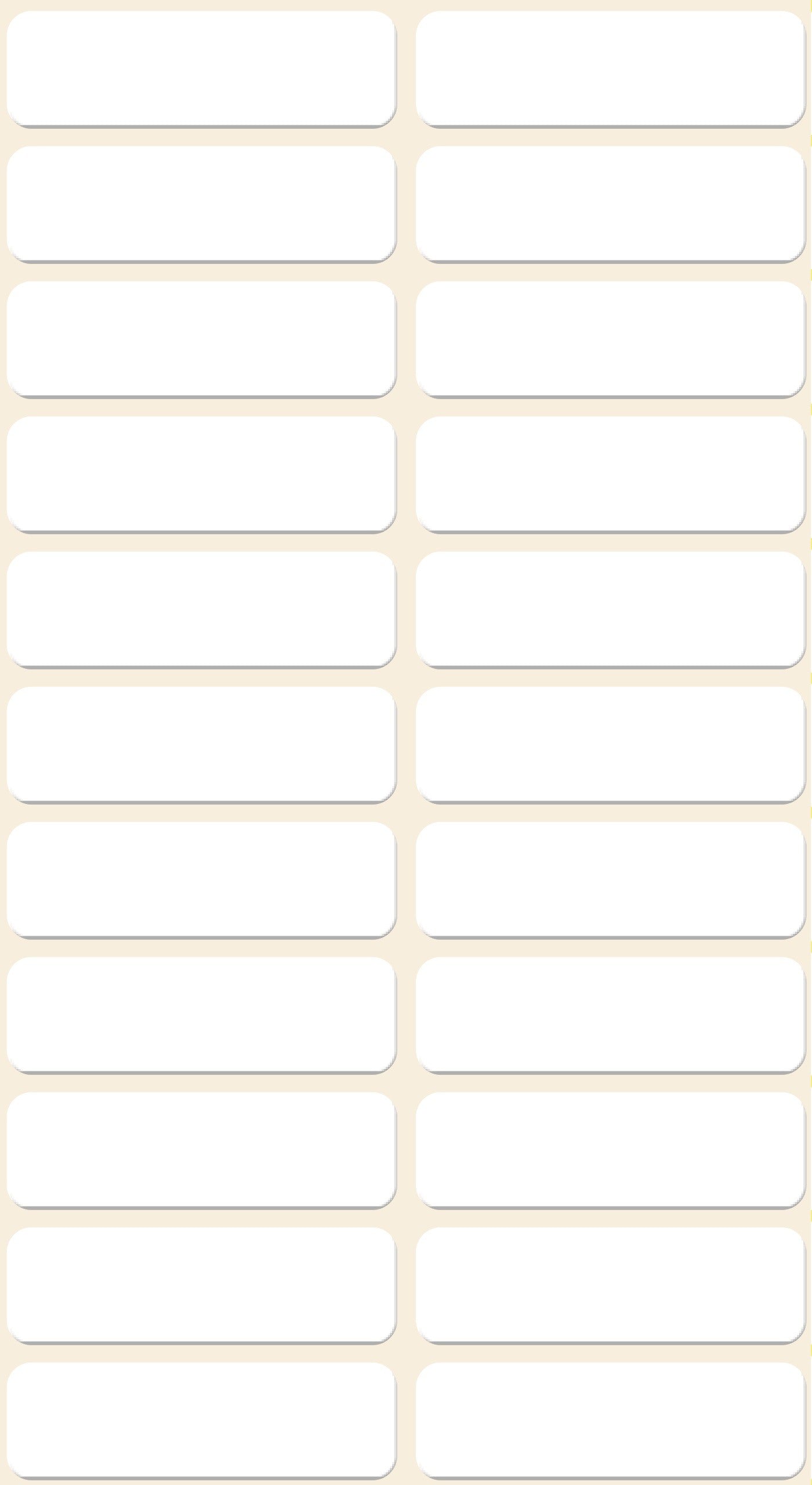 AVERY ZWECKFORM Etiketten 32×10mm 3044Z weiss 120 Stück