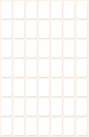 AVERY ZWECKFORM Haushaltetiketten 16×9mm 3072Z weiss 294 Stück