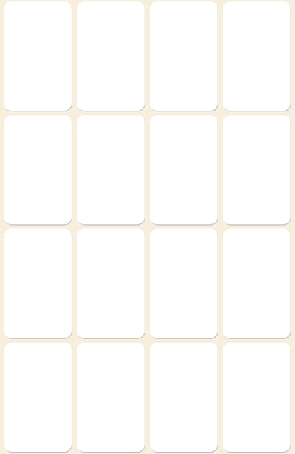 AVERY ZWECKFORM Etiketten 29×18mm 3074Z weiss 96 Stück