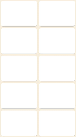 AVERY ZWECKFORM Etiketten 38×29mm 3078Z weiss 40 Stück