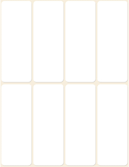 AVERY ZWECKFORM Etiketten 50×19mm 3079Z weiss 48 Stück