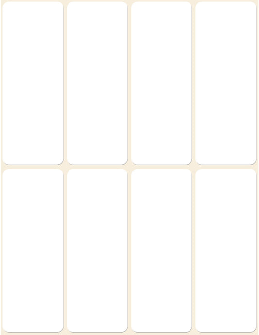 AVERY ZWECKFORM Etiketten 50×19mm 3079Z weiss 48 Stück