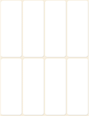 AVERY ZWECKFORM Etiketten 50×19mm 3079Z weiss 48 Stück