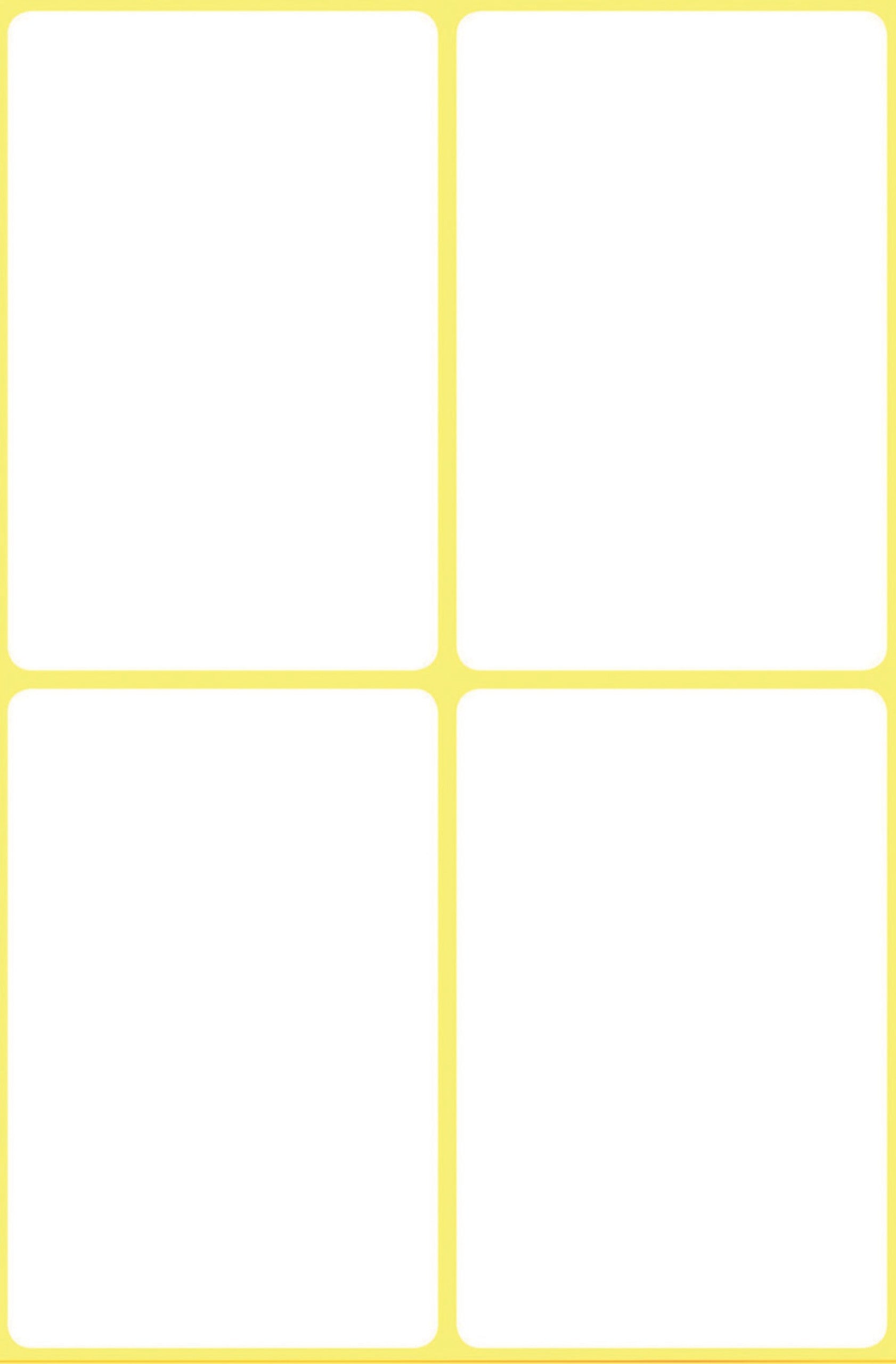 AVERY ZWECKFORM Etiketten 54×35mm 3087Z weiss 24 Stück