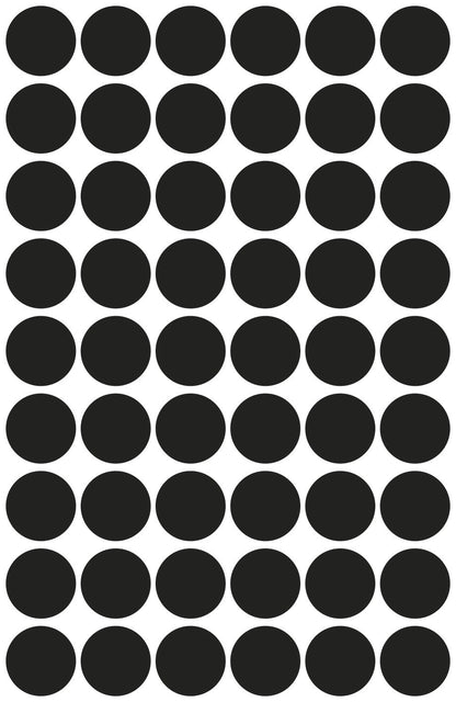 AVERY ZWECKFORM Markierungspunkte schwarz 3140 270 Stück 12mm