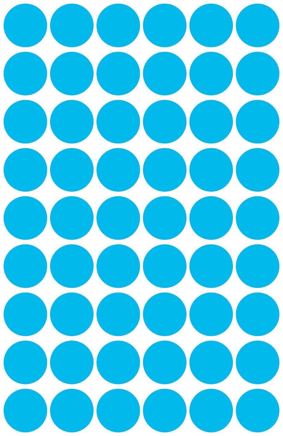 AVERY ZWECKFORM Markierungspunkte blau 3142 12mm 270 Stück