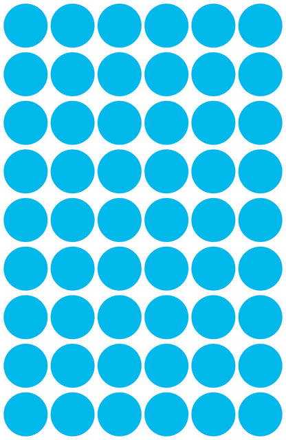 AVERY ZWECKFORM Markierungspunkte blau 3142 12mm 270 Stück