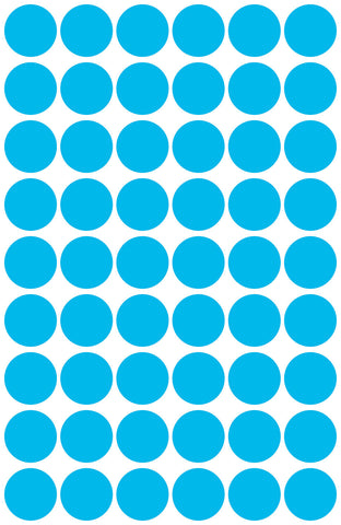 AVERY ZWECKFORM Markierungspunkte blau 3142 12mm 270 Stück