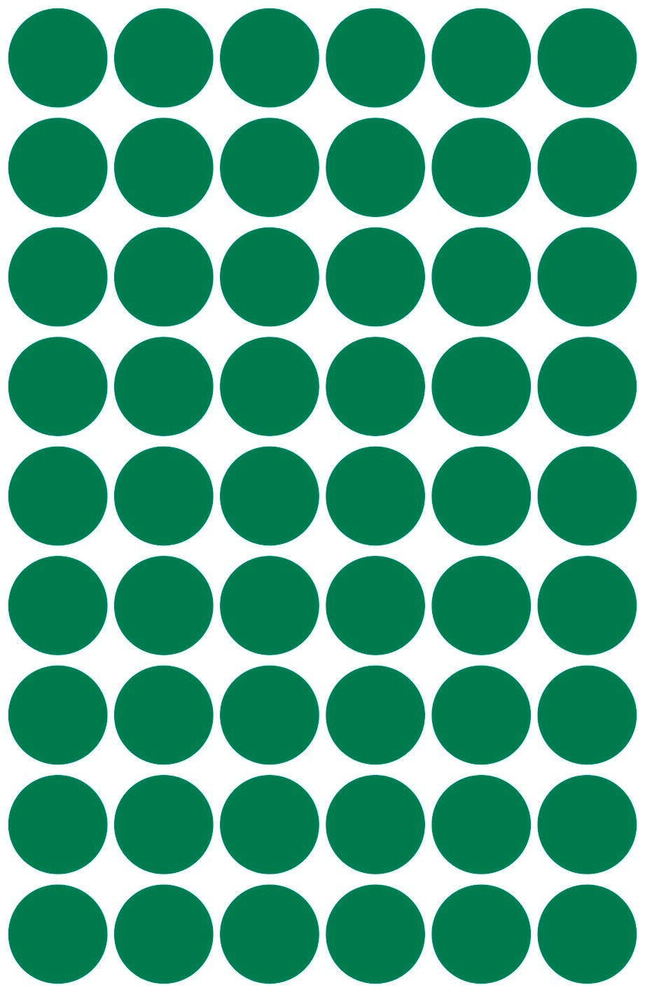 AVERY ZWECKFORM Markierungspunkte grün 3143 12mm 270 Stück