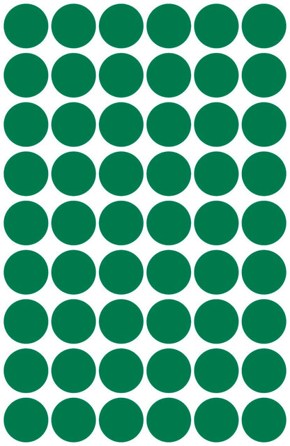 AVERY ZWECKFORM Markierungspunkte grün 3143 12mm 270 Stück