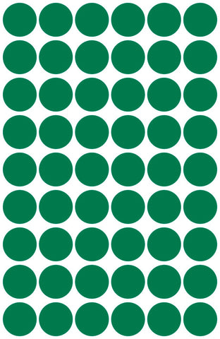 AVERY ZWECKFORM Markierungspunkte grün 3143 12mm 270 Stück