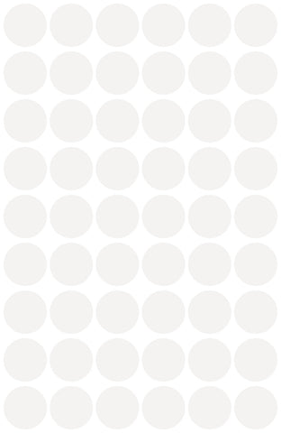 AVERY ZWECKFORM Markierungspunkte weiss 3145 12mm 270 Stück