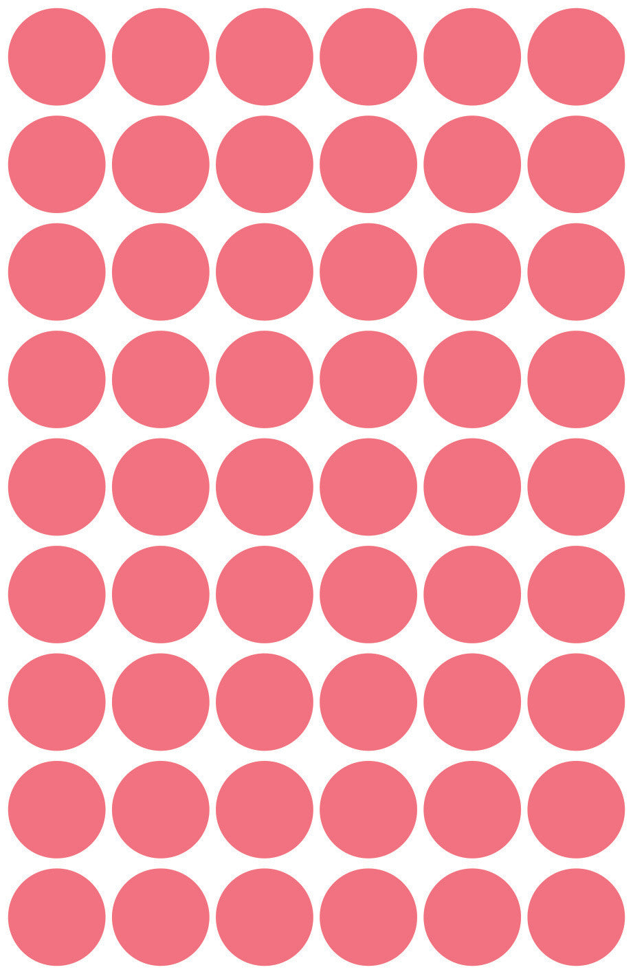 AVERY ZWECKFORM Markierungspunkte 12mm 3147Z rot 270 Stück