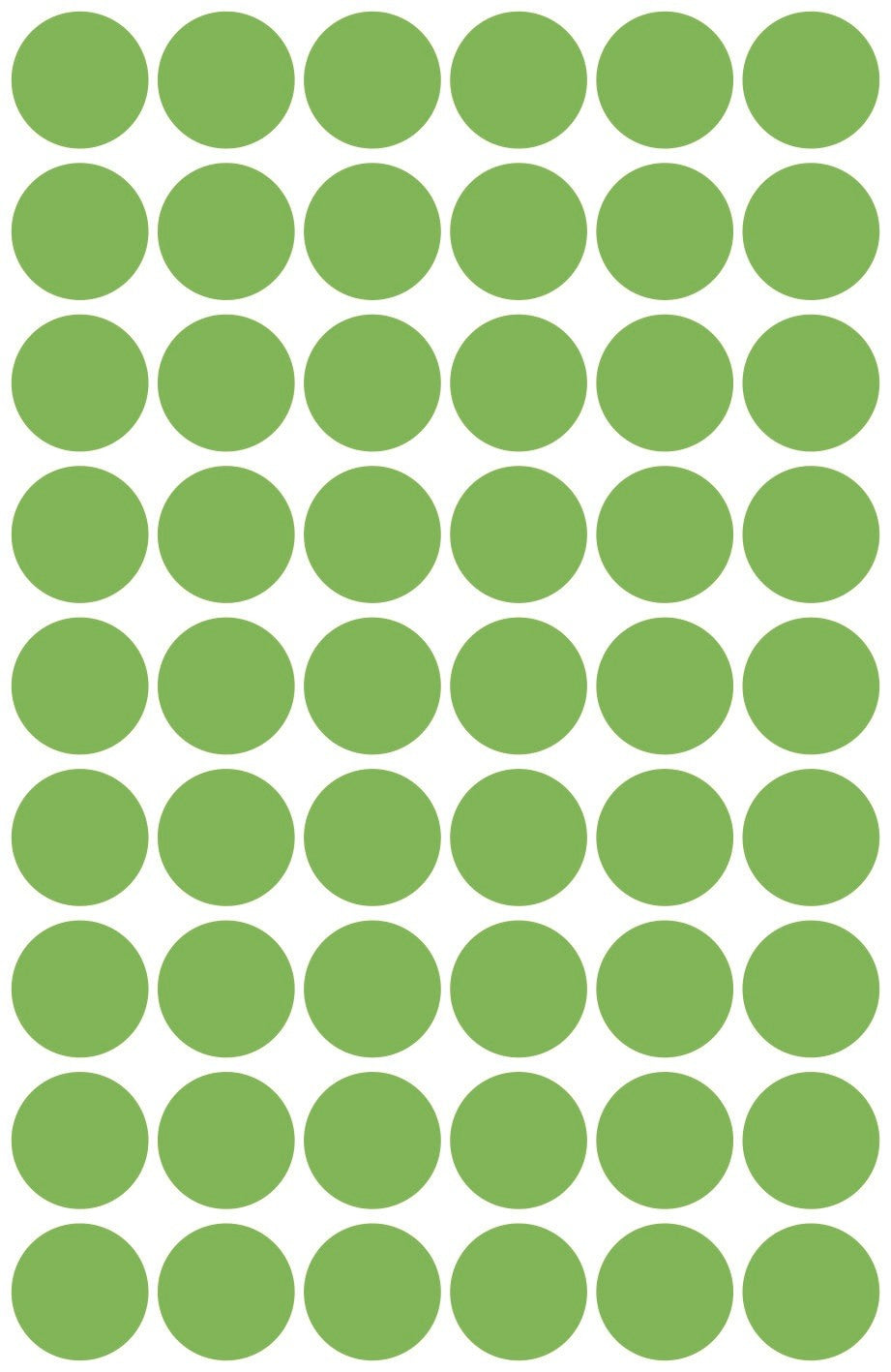 AVERY ZWECKFORM Markierungspunkte 12mm 3149Z grün 270 Stück