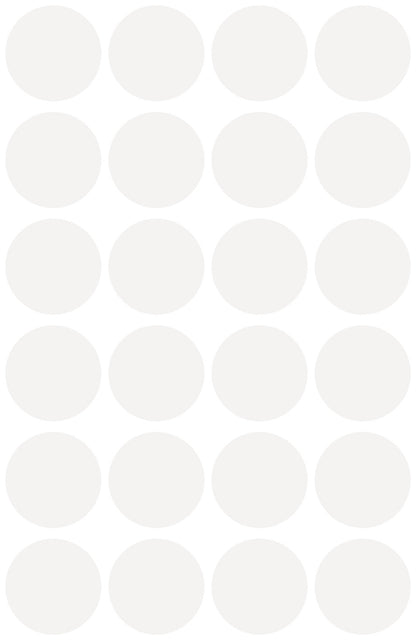 AVERY ZWECKFORM Markierungspunkte weiss 3170 18mm 96 Stück