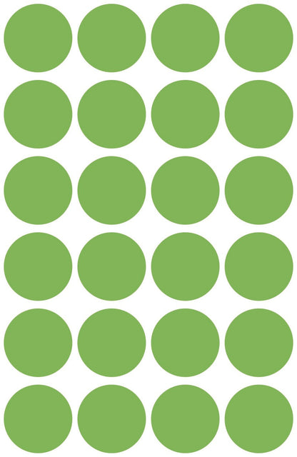 AVERY ZWECKFORM Markierungspunkte 18mm 3174Z grün 96 Stück